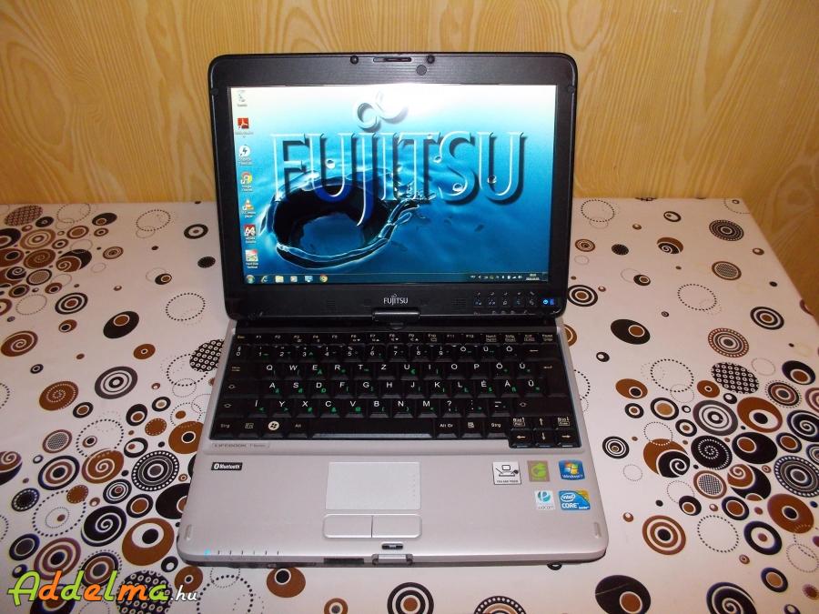 Eladó érintős Fujitsu Core i5 laptop 80Gb SSD 4Gb Ram  
