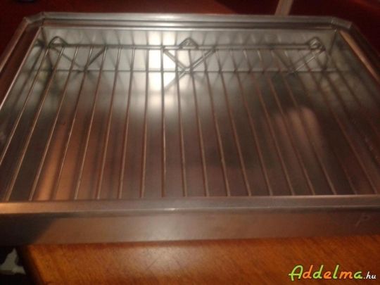 Malacsütő tepsihez halsütő grillrács