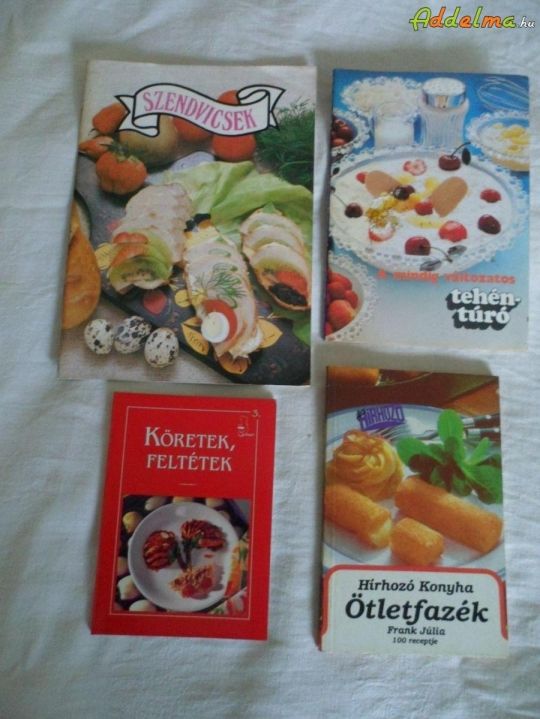 Receptek (Ötletfazék, köretek, tehéntúró, szendvicsek)