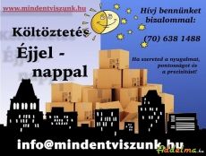 Költöztetés bútorszállítás lomtalanítás