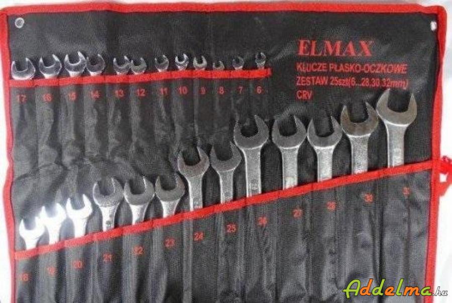 Új Elmax 6-32mm csillag-villás kulcs készlet 24 részes eladó