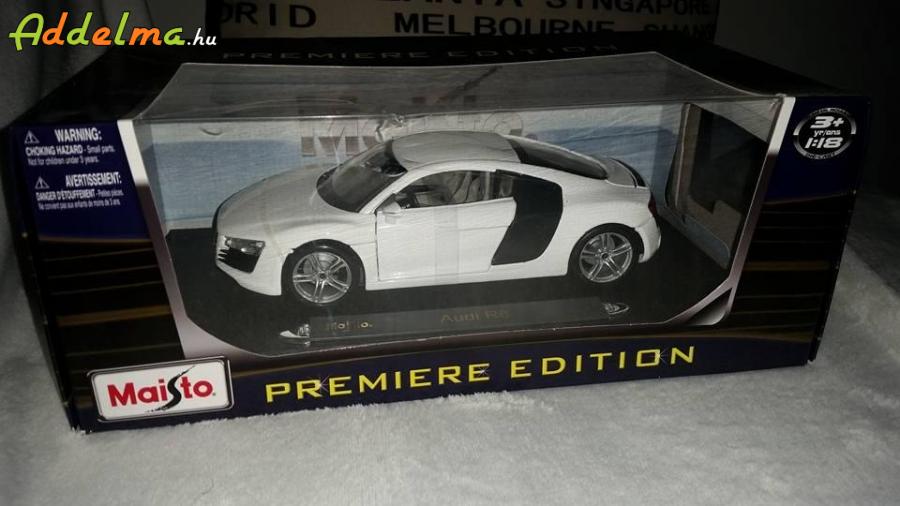 Eladó Maisto Audi R8 1:18 modellautó