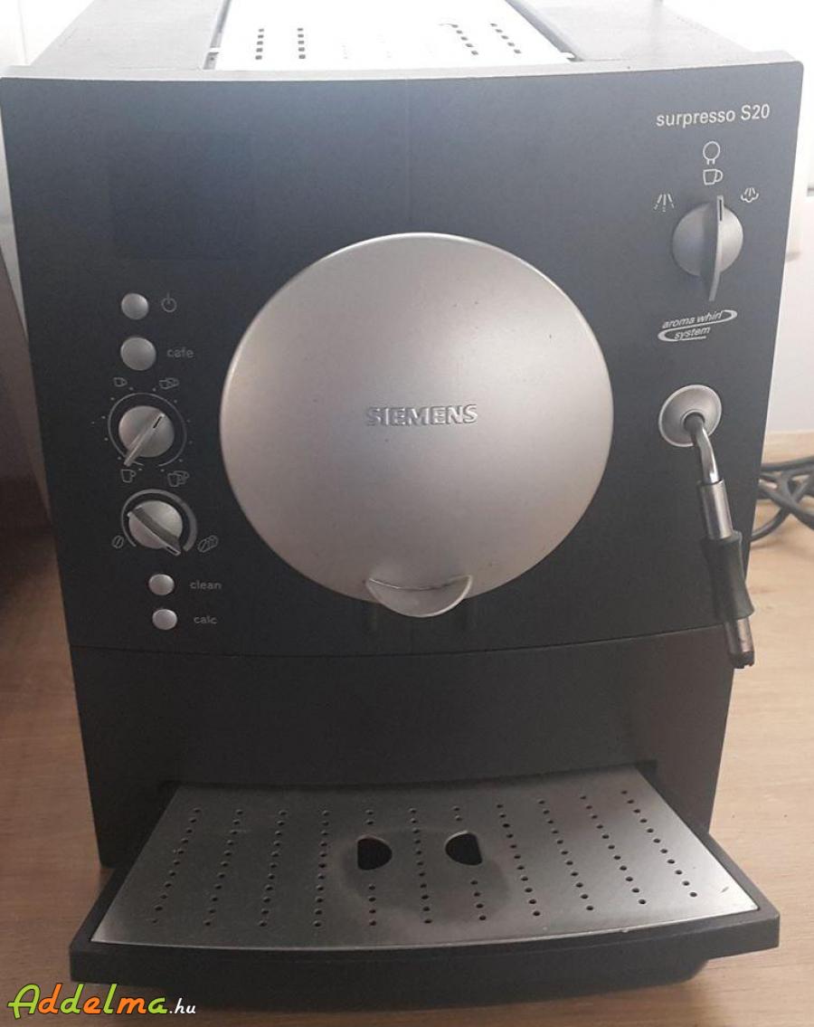 Siemens Surpresso S20 kávéautomata használtan eladó