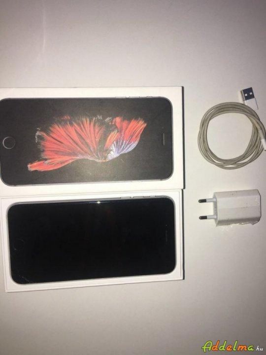 IPhone 6s plus space grey 128gb gyàri független,dobozában
