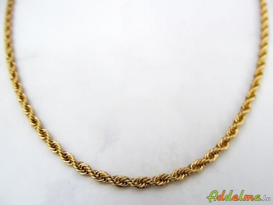 Gold Filled Női Wales sodronymintás nyaklánc 550x3 D5456