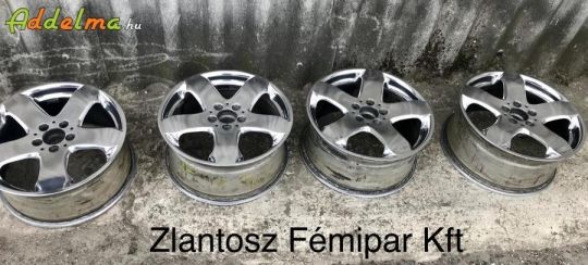Alufelni polírozás, javítás