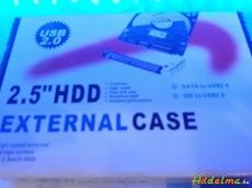Eladó a képen látható 2,5" HDD External Case