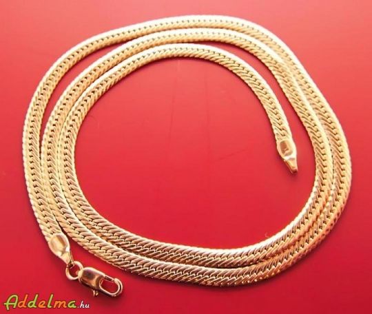 Stylish Rose Gold Filled Kobra Spiga Női Nyaklánc 520x4 D6414