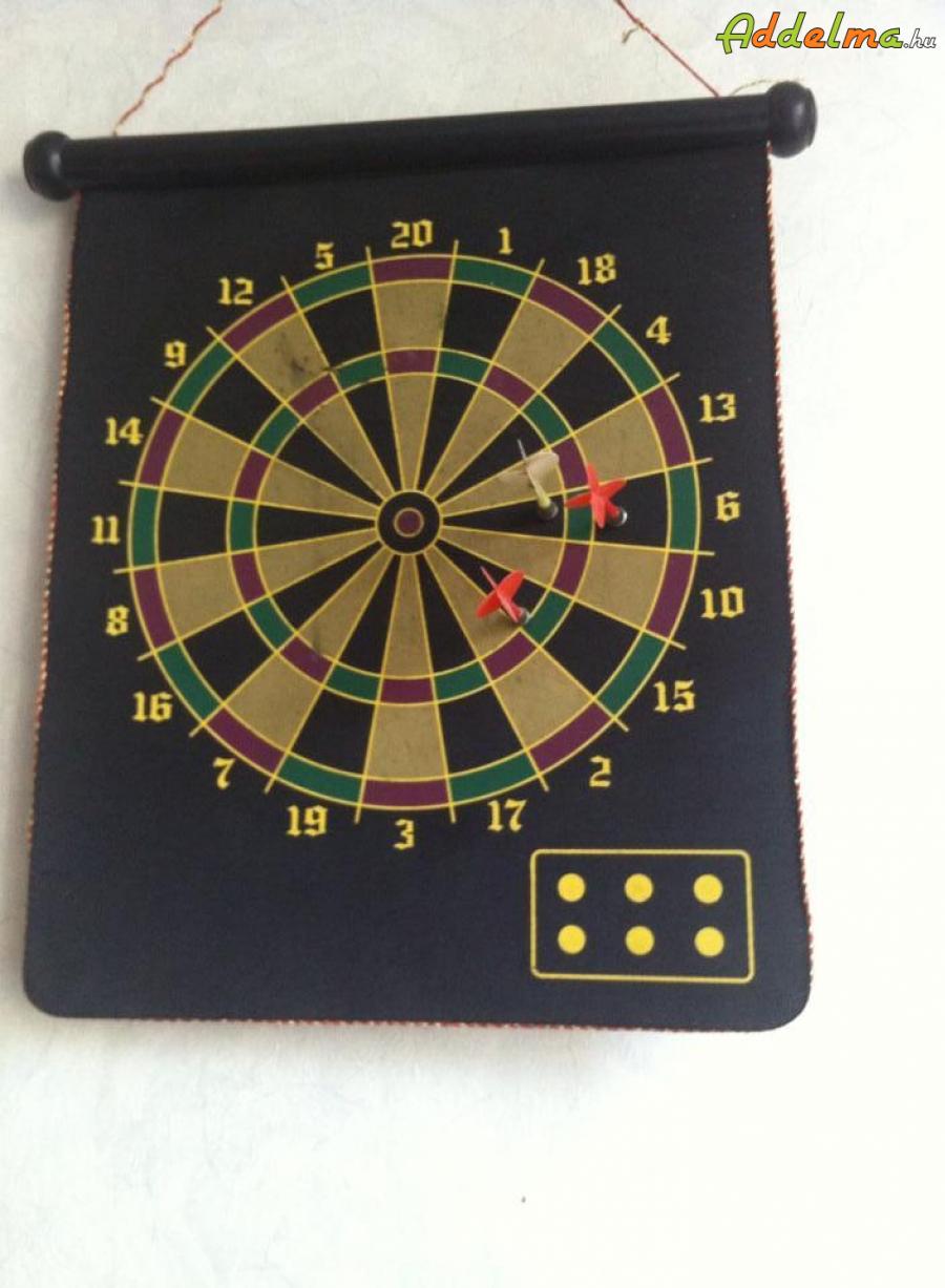 Mágneses darts tábla