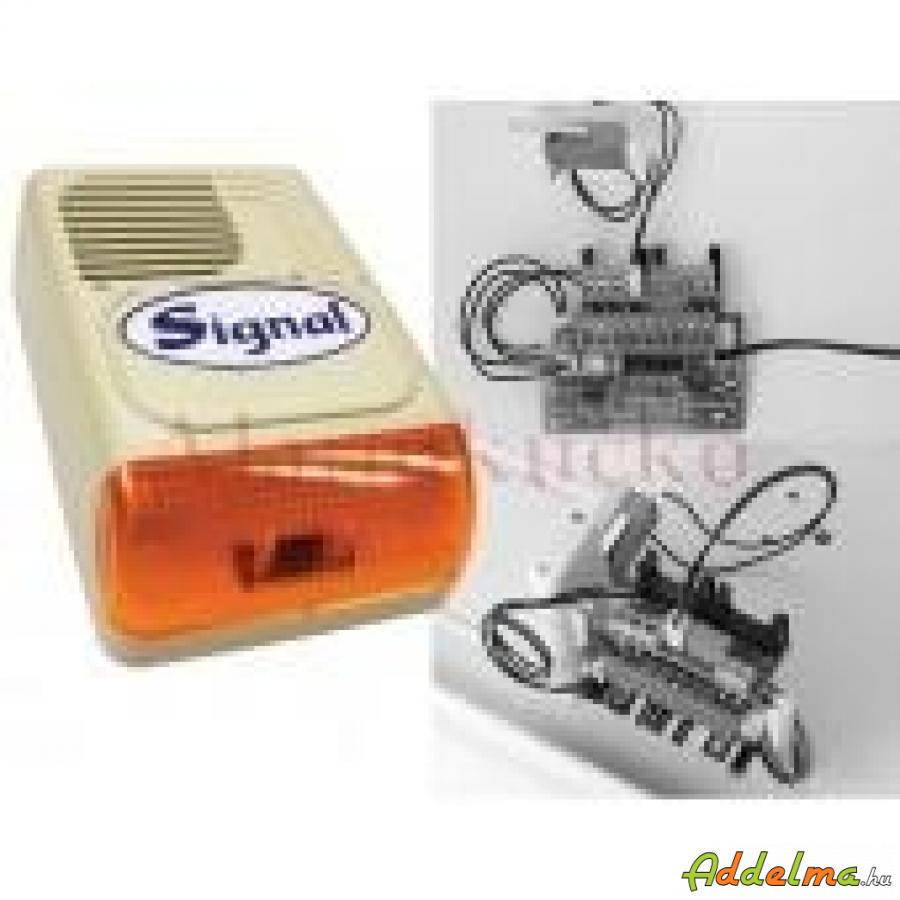 Signal PS-128ASZ kültéri hang-fényjelző, 12V, b