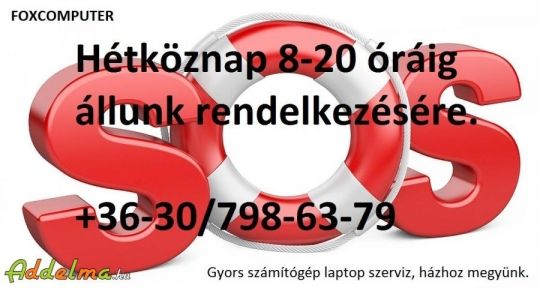 FoxComputer-számítógép-laptop javítás
