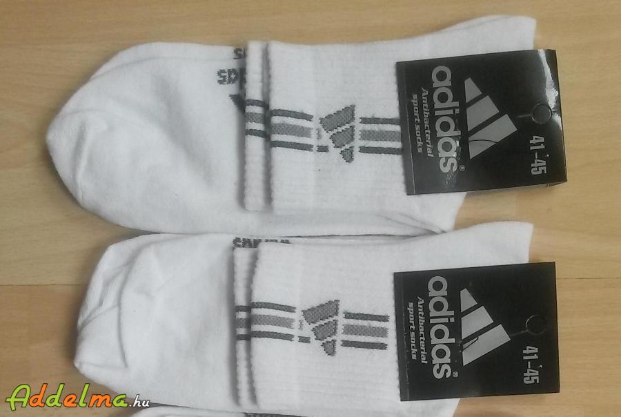 2pár Adidas férfi zokni - 41-45-ös (új)