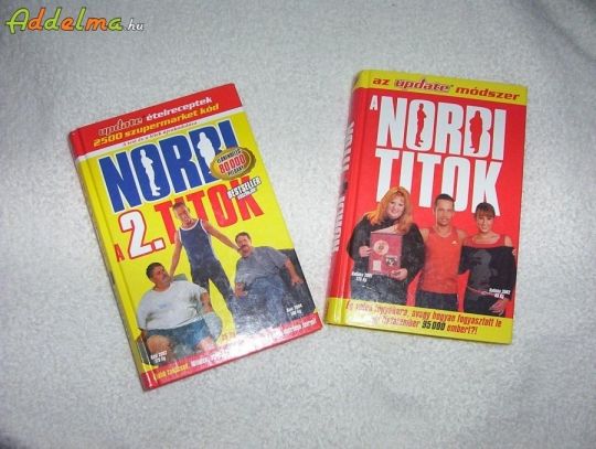 Norbi Titok fogyókúrás könyvek