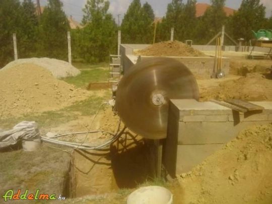 Betonvágás falvágás és panelfal vágás! 06706707837