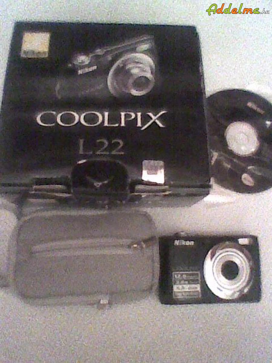 Nicon Coolpix L 22 digitális fényképezőgép