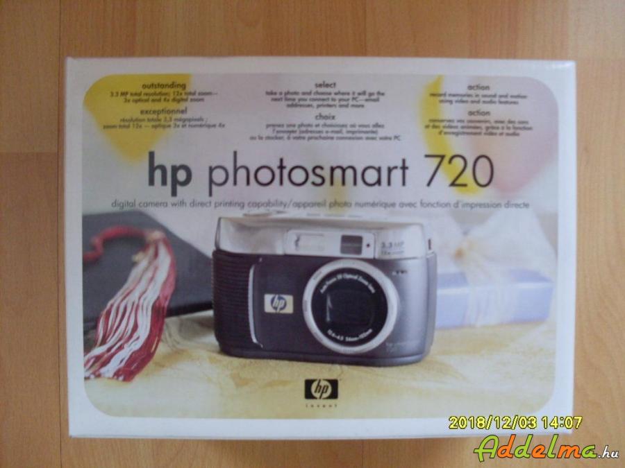HP Photosmart 720 digitális fényképezőgép auto focus újszerű