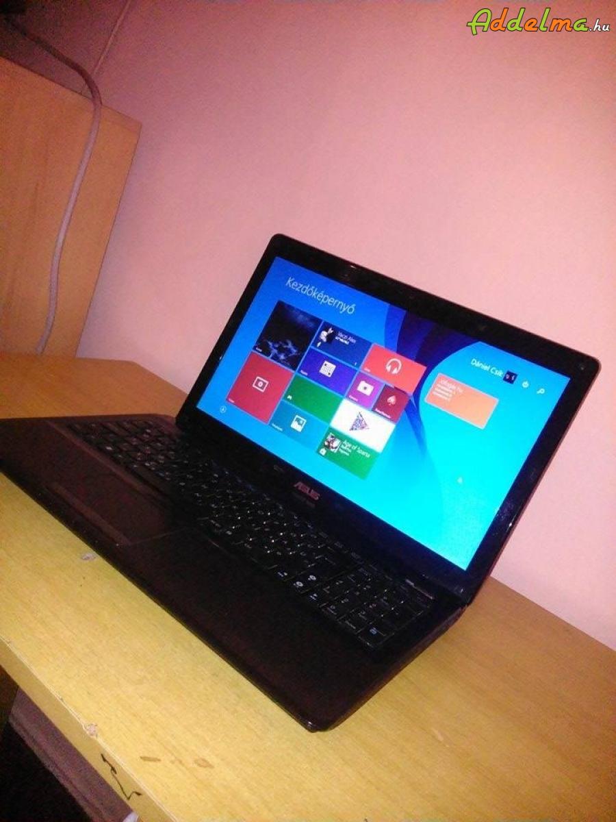 Asus laptop 8gb DDR3 320HDD csere!