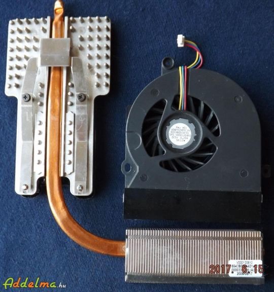 Toshiba Satellite L 300 hűtő ventilátor és hővezető
