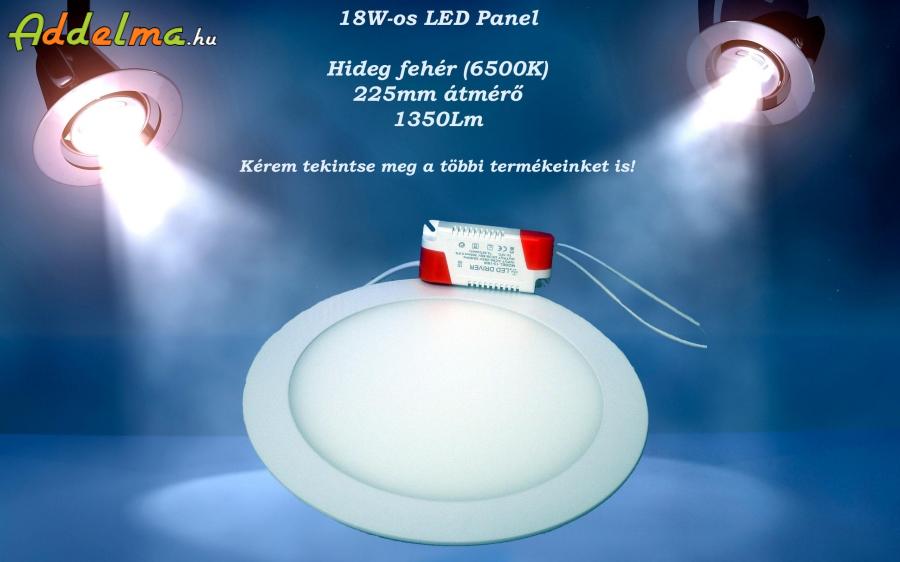 18W-os, energiatakarékos LED Panel