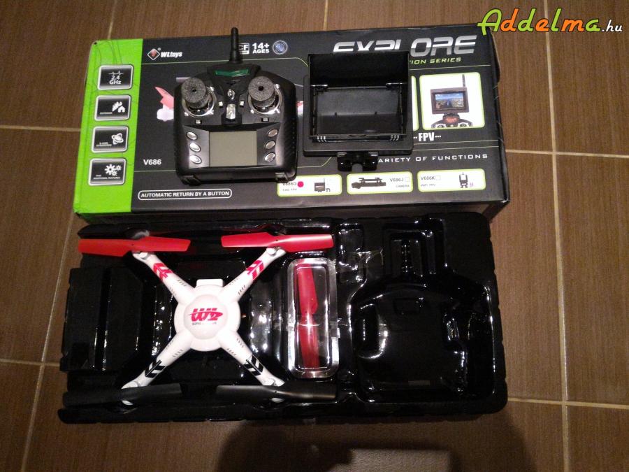 Wltoys v686 FPV drón, drone