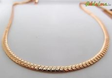 Yellow Gold Filled Unisex rope nyaklánc 500x4 F3132