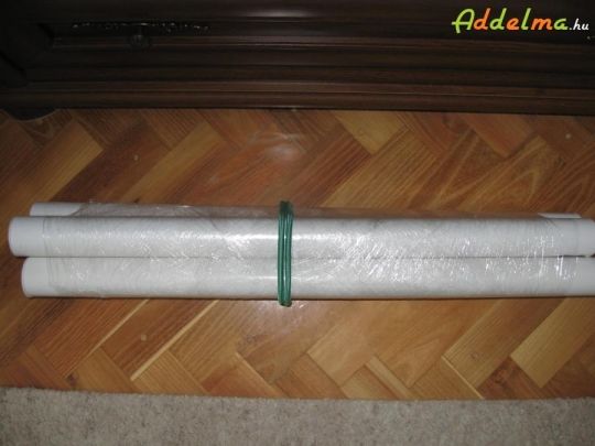 Fehér, hengeres asztallábak  (80 cm) - új!