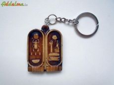 Egyiptomi scarabeus-os kulcstartó