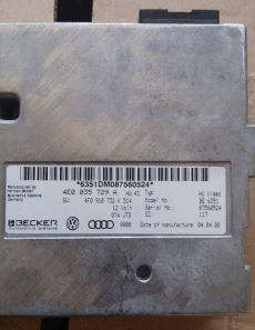 Audi A6   MMI 2 Vezérlő