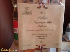 Tokaji Szamorodni 1979 muzeális száraz fehér, bor
