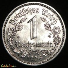 1 német birodalmi Márka ℛℳ (1938 G)
