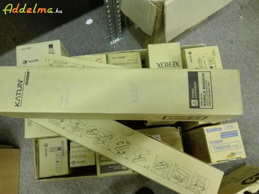 Xerox, Konica, Samsung, HP eredeti tonerek!