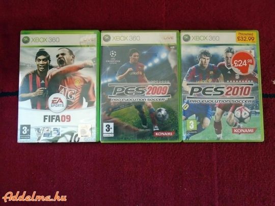 XBOX 360 játék 3db
