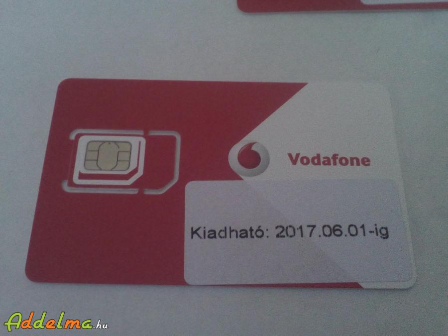 Vodafone sim kártyák,sim kártya (2-t fizet, 3-mat vihet) 