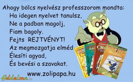 Angol rejtvények nyelvtanulóknak