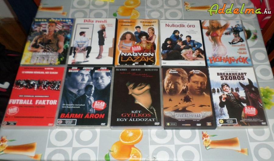 Műsoros DVD filmek eladók