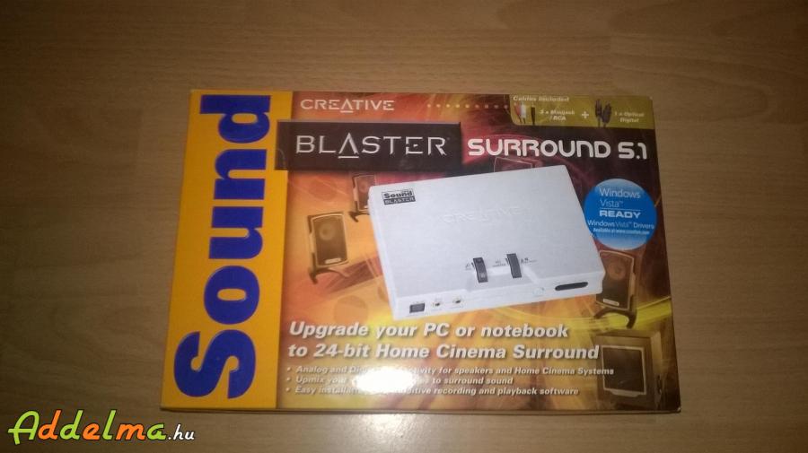 Creative Sound Blaster Surround 5.1 Külső USB hangkártya