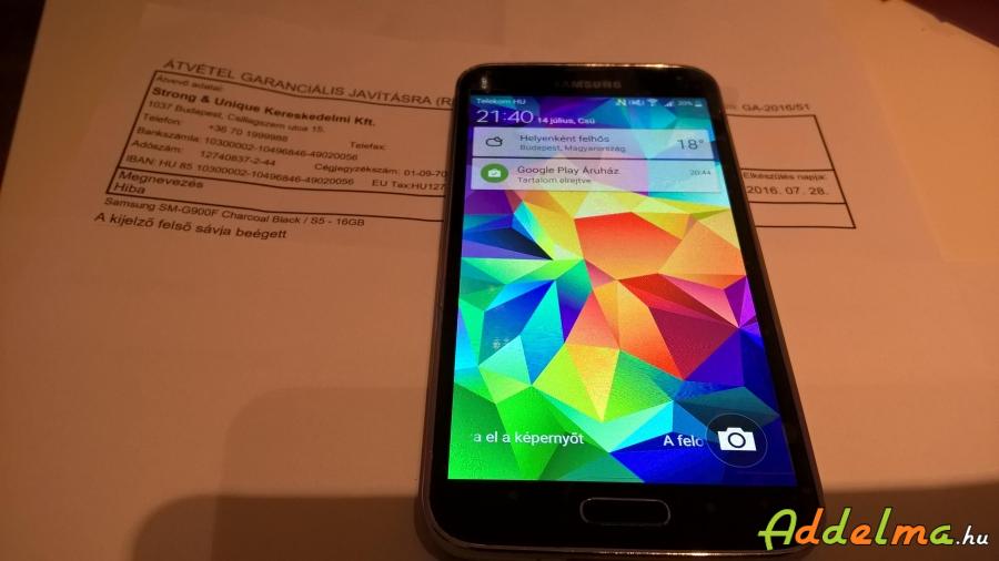 Samsung galaxy s5 mobiltelefon eladó