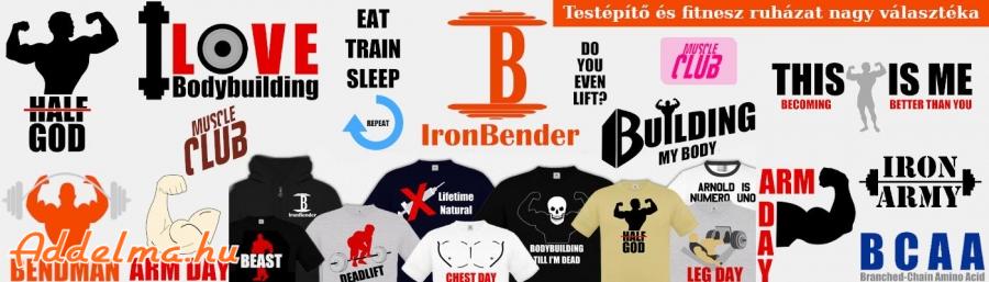 IronBender testépítő és fitnesz ruházat, edzőruha, sportruha
