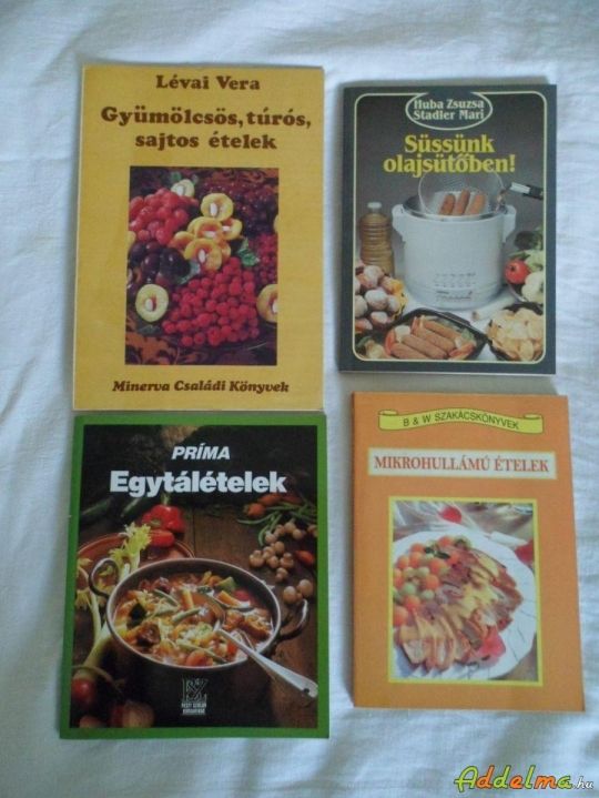 Receptek (Mikrohullámú, Olajsütő, Egytálételek, Gyümölcsös)