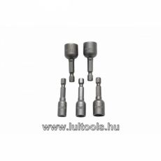 1/4" mágneses húzófej készlet - 5 db