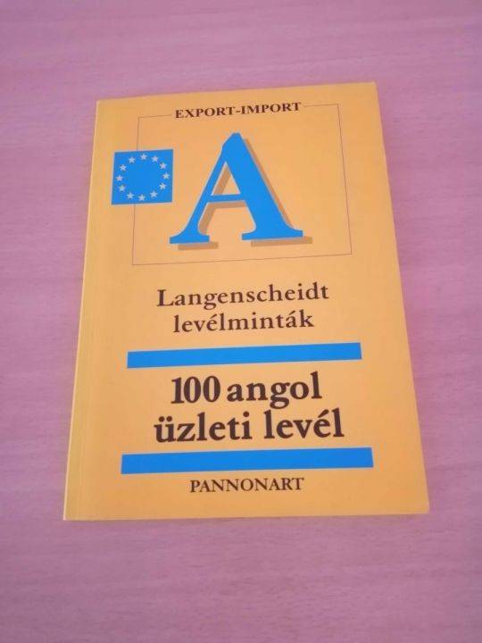 100 angol / német üzleti levél eladó