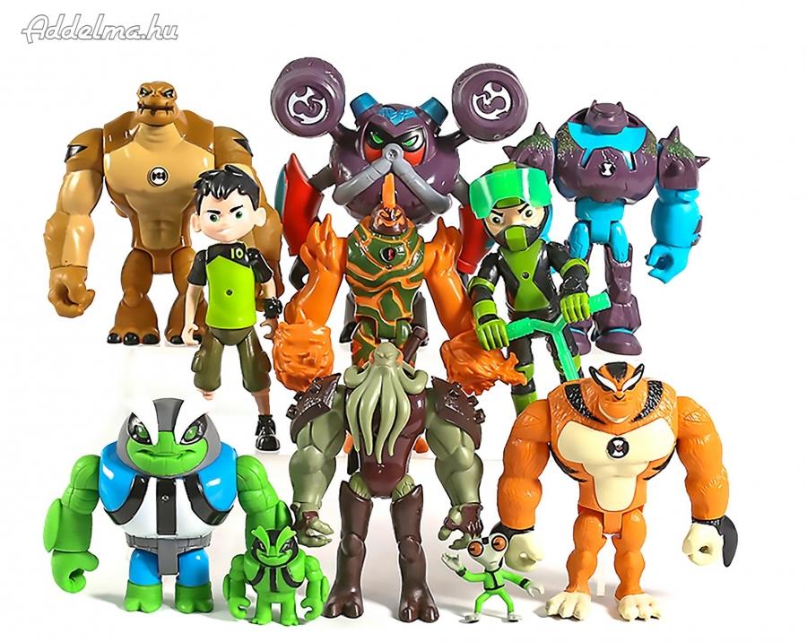 11 db-os Ben10 figura szett