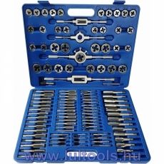110 részes menetfúró-menetmetsző készlet LULTOOLS