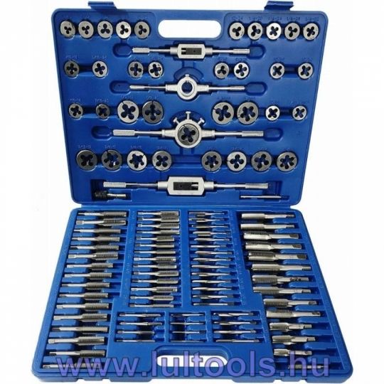 110 részes menetfúró-menetmetsző készlet LULTOOLS