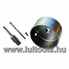 110mm-es koronafúró + sds plusz szár LULTOOLS