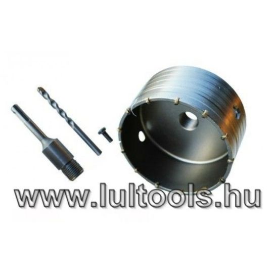 110mm-es koronafúró + szár LULTOOLS