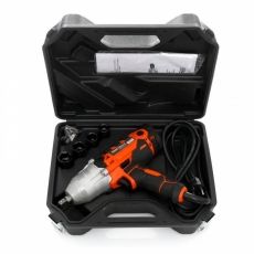 1/2" Elektromos kerékkulcs, ütve csavarozó keskenyített 7,5 cm