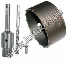 120mm-es koronafúró + sds plusz szár LULTOOLS