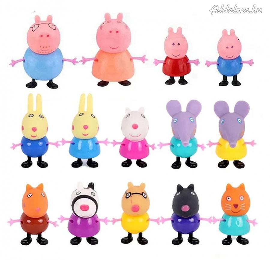 14 db-os Peppa malac figura szett