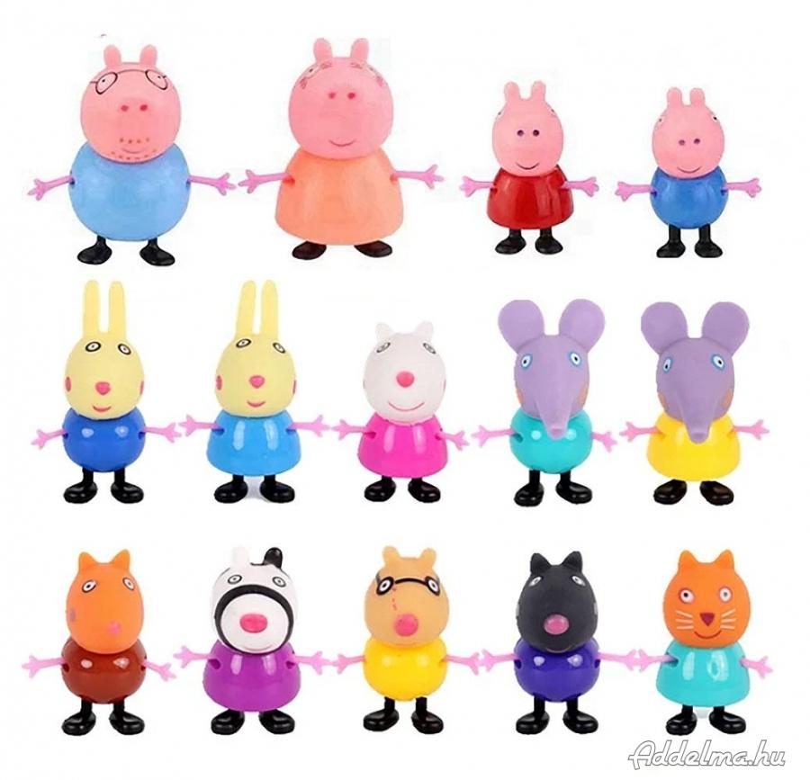 14 db-os Peppa malac figura szett